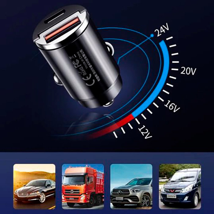 Încărcătorul auto FastCharger oferă o încărcare super rapidă, spre deosebire de încărcătoarele convenționale!