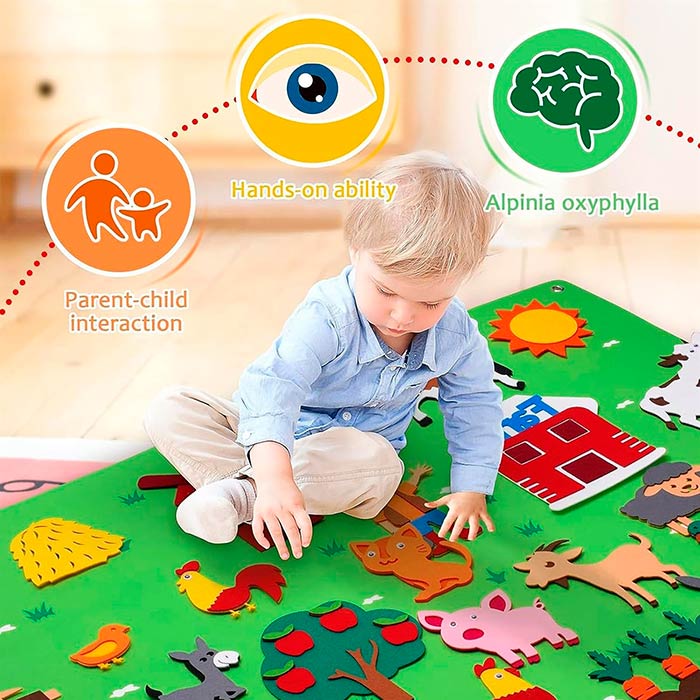 Tablă interactivă moale de joc FeltBoard - Image 8