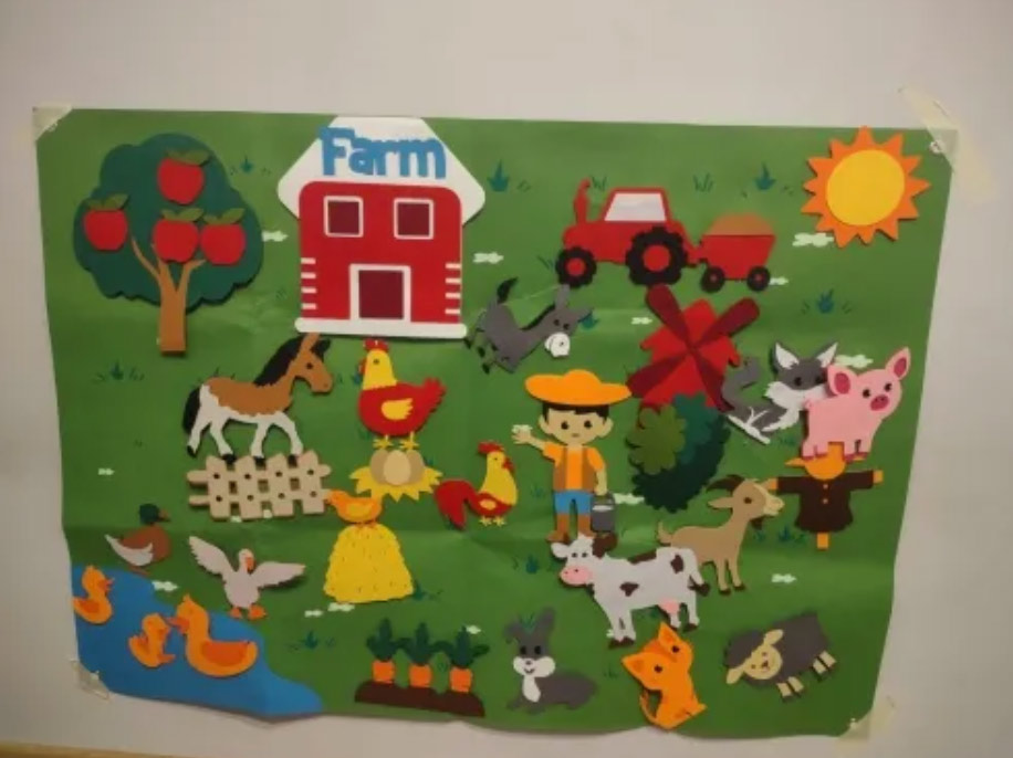 Tablă interactivă moale de joc FeltBoard - Image 10