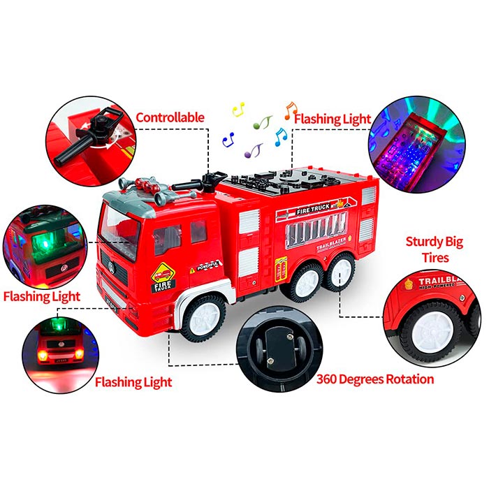 FireFighter, camionul de pompieri pentru copii - Image 7