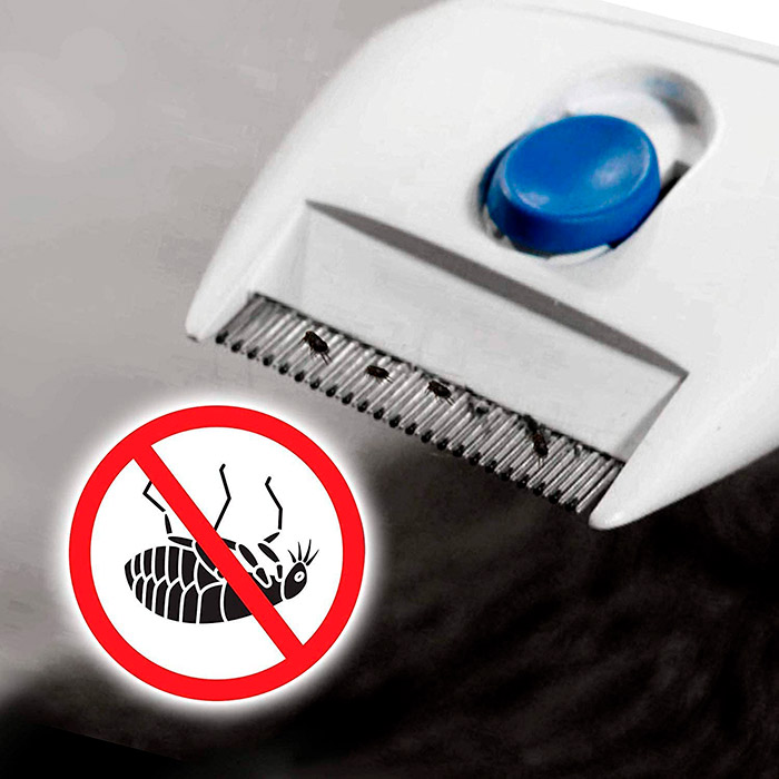 FleaComb, dispozitiv electric pentru îndepărtarea puricilor - Image 4