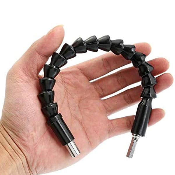 FlexyStar, accesoriu flexibil pentru șurubelnițe electrice și manual + set de 10 biți diferiți - Image 2