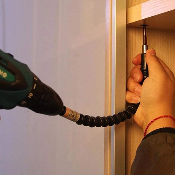 FlexyStar, accesoriu flexibil pentru șurubelnițe electrice și manual + set de 10 biți diferiți - Image 5