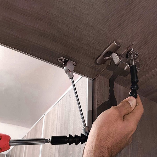 FlexyStar, accesoriu flexibil pentru șurubelnițe electrice și manual + set de 10 biți diferiți - Image 9