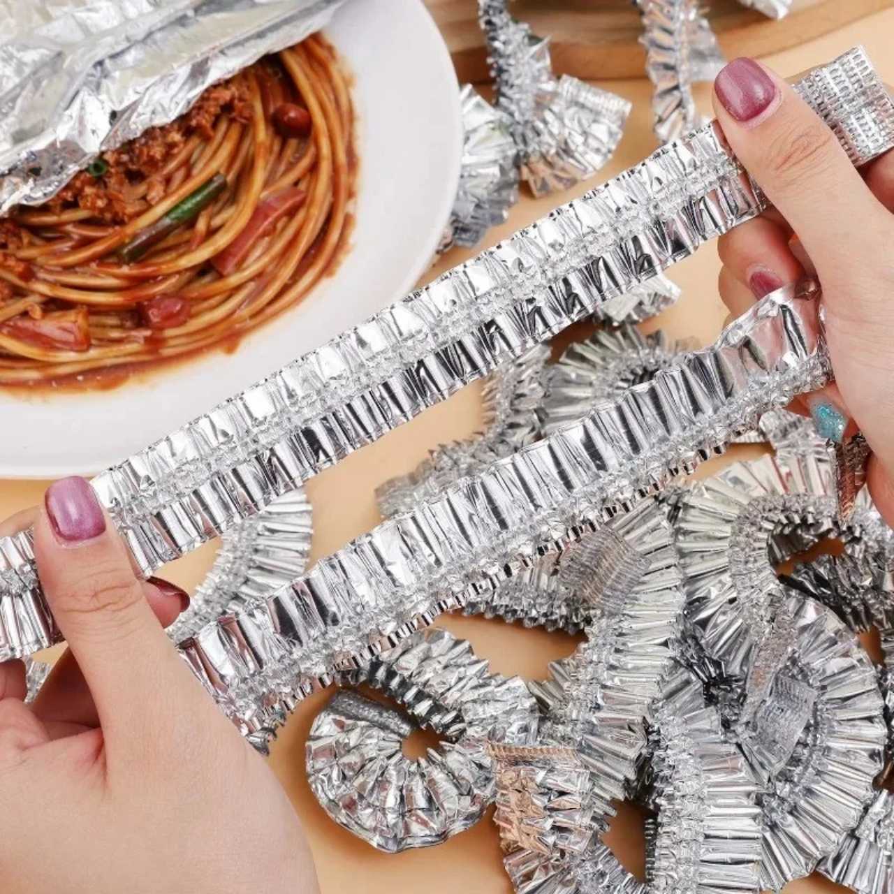 FoilCovers, capace de folie alimentară reutilizabile (50 buc.) - Image 4