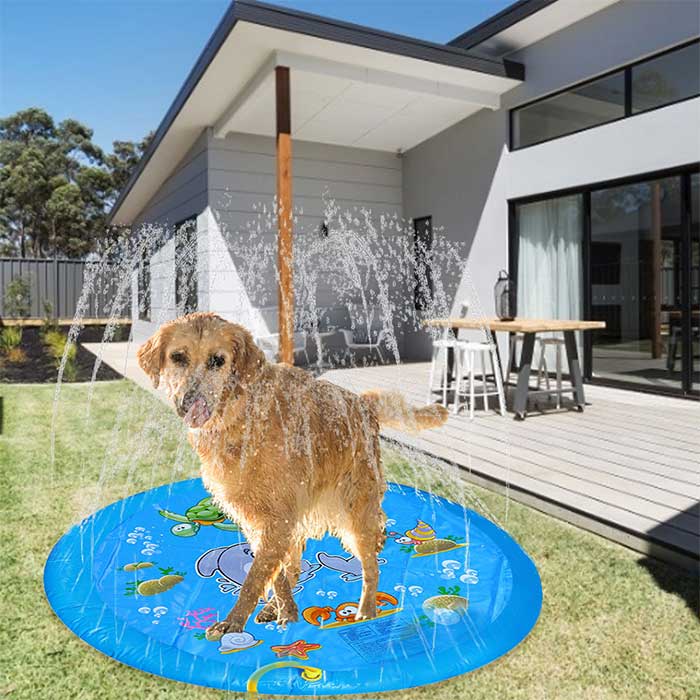 FunPool, piscină gonflabilă cu fântână incorporată pentru copii și animale de companie - Image 7