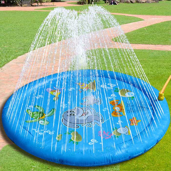 FunPool, piscină gonflabilă cu fântână incorporată pentru copii și animale de companie - Image 8