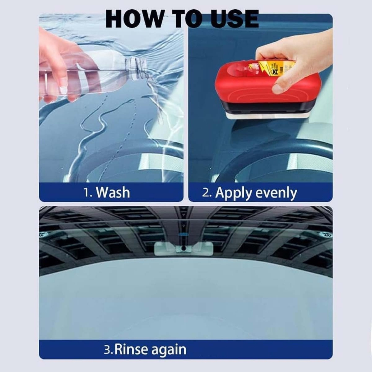 Glossy, detergent lichid pentru geamuri auto (120 ml) - Image 3