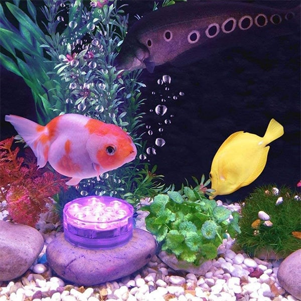 GlowWaterLights, 4 dispozitive cu lumini LED rezistente la apă, cu telecomandă - Image 4