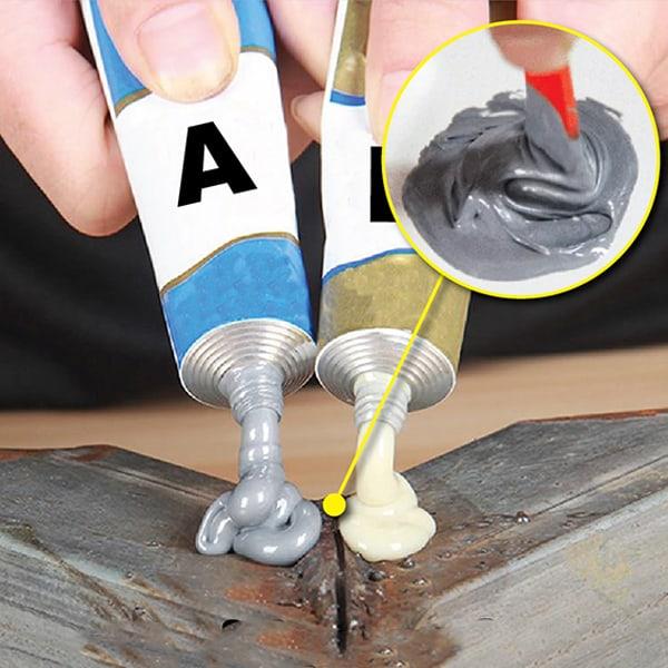 GlueStar, adeziv bicomponent pentru sudare la rece și reparații simple (2 tuburi) - Image 6