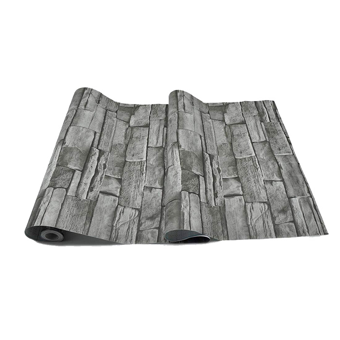 GreyBricks, autocolant de perete autoadeziv cu aspect de cărămidă gri 3D - Image 2