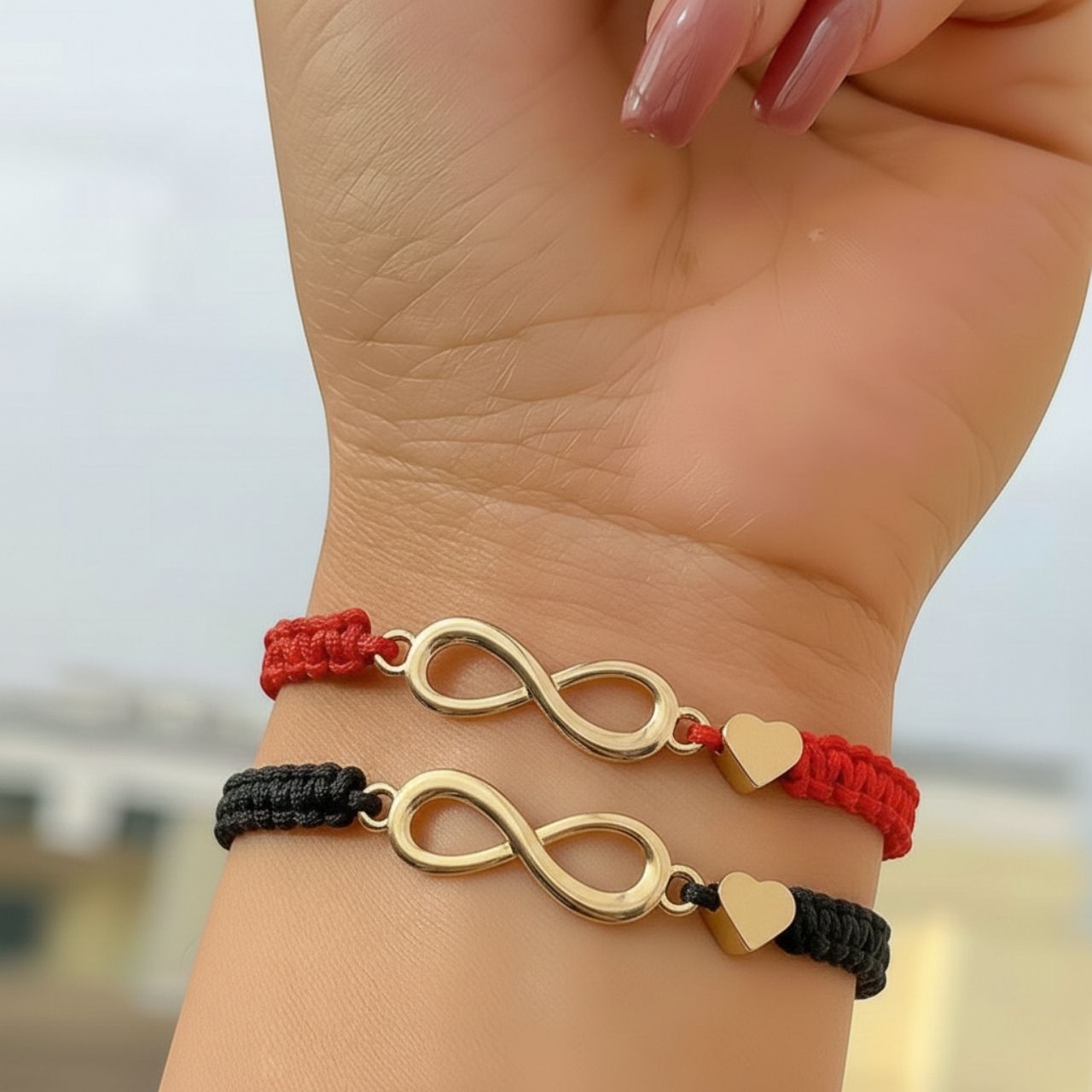 InfinityCharm, brățări cu simbol infinit (2 buc.) - Image 5