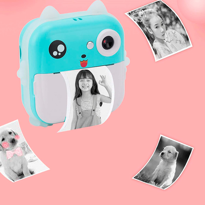 JumboPrintBundle – cameră foto cu imprimare + 7 role de hârtie și card Micro SD - Image 4
