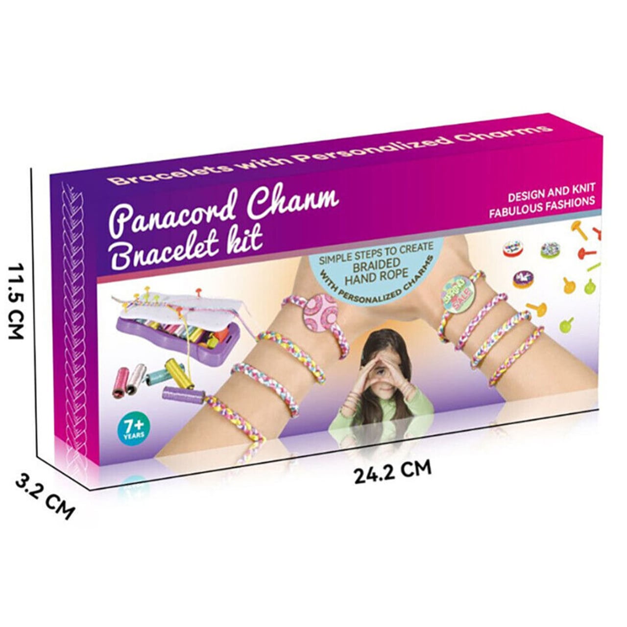 KnitFun, set de tricotat pentru brățări - Image 2