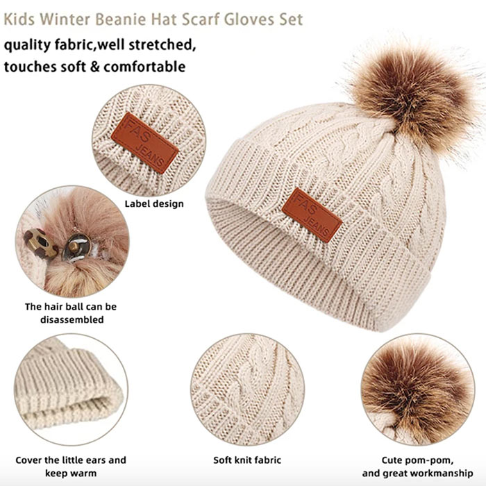 KnittSet, set de iarnă cald pentru copii - Image 5