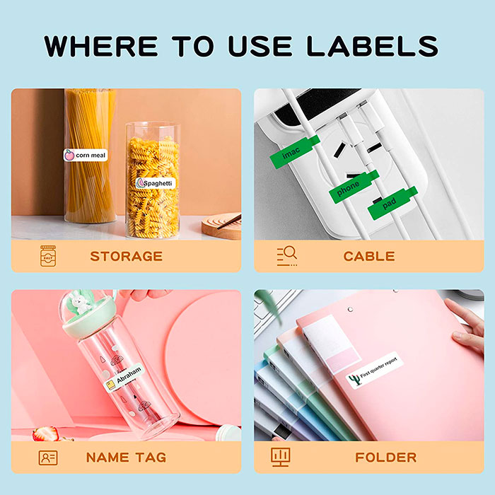 Labels, etichete suplimentare pentru imprimanta wireless - Image 5
