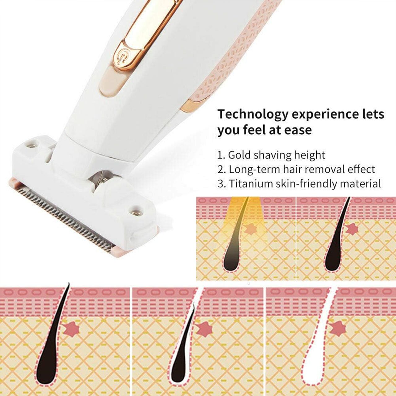 LadyCare, epilator cu acumulator pentru întreg corpul - Image 9