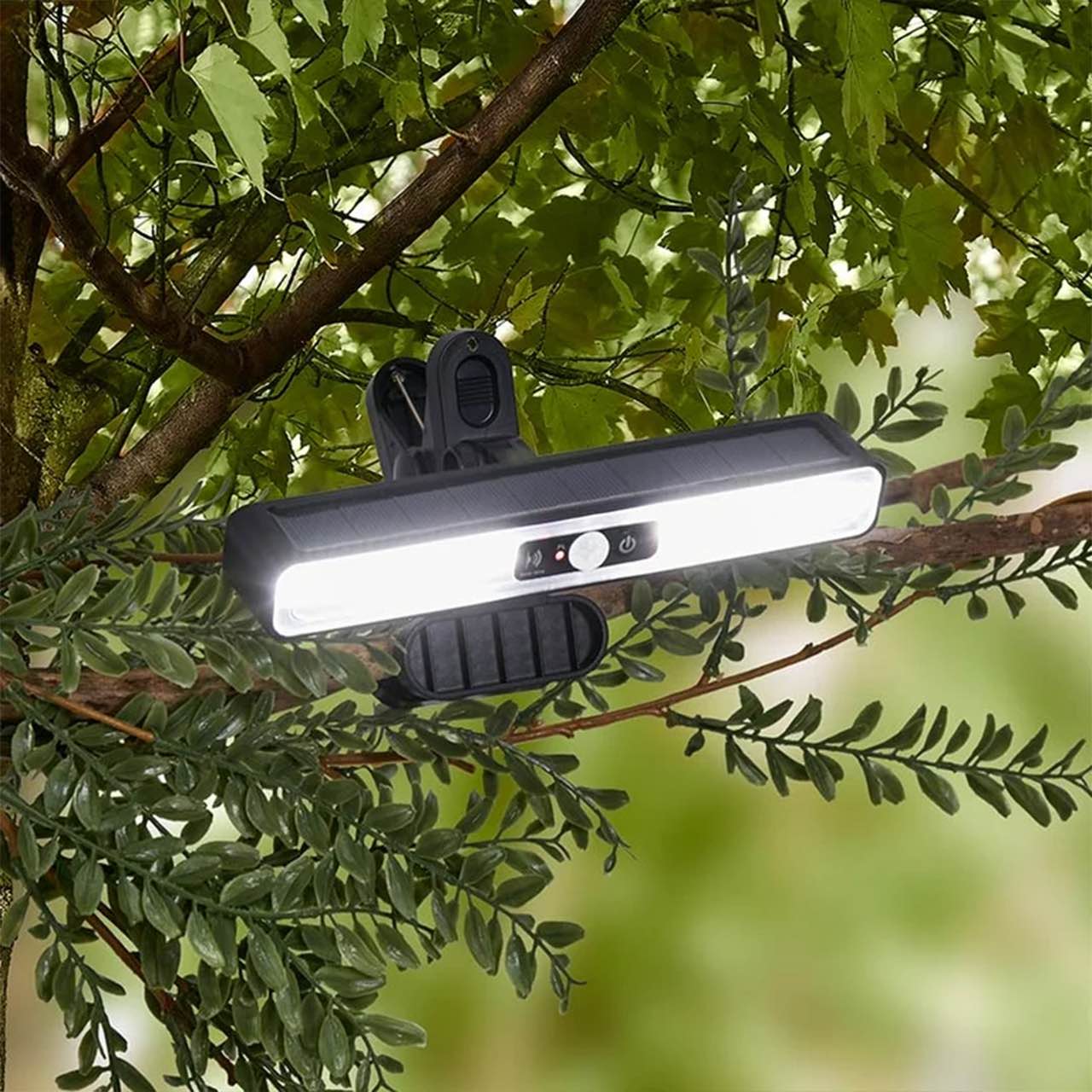 LampClip, lampă solară de exterior cu senzor de mișcare - Image 7