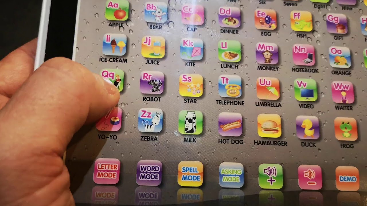 LearningTablet – tabletă educativă cu numere, litere și cuvinte în engleză - Image 4