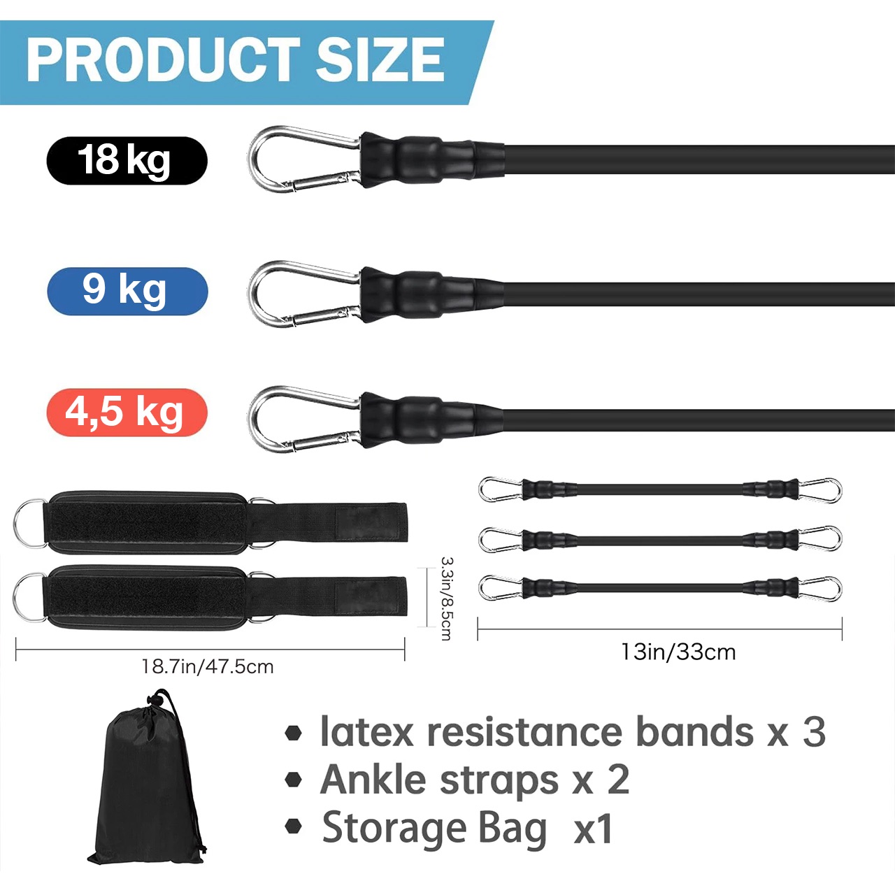 LegBands, benzi de antrenament pentru forță - Image 5