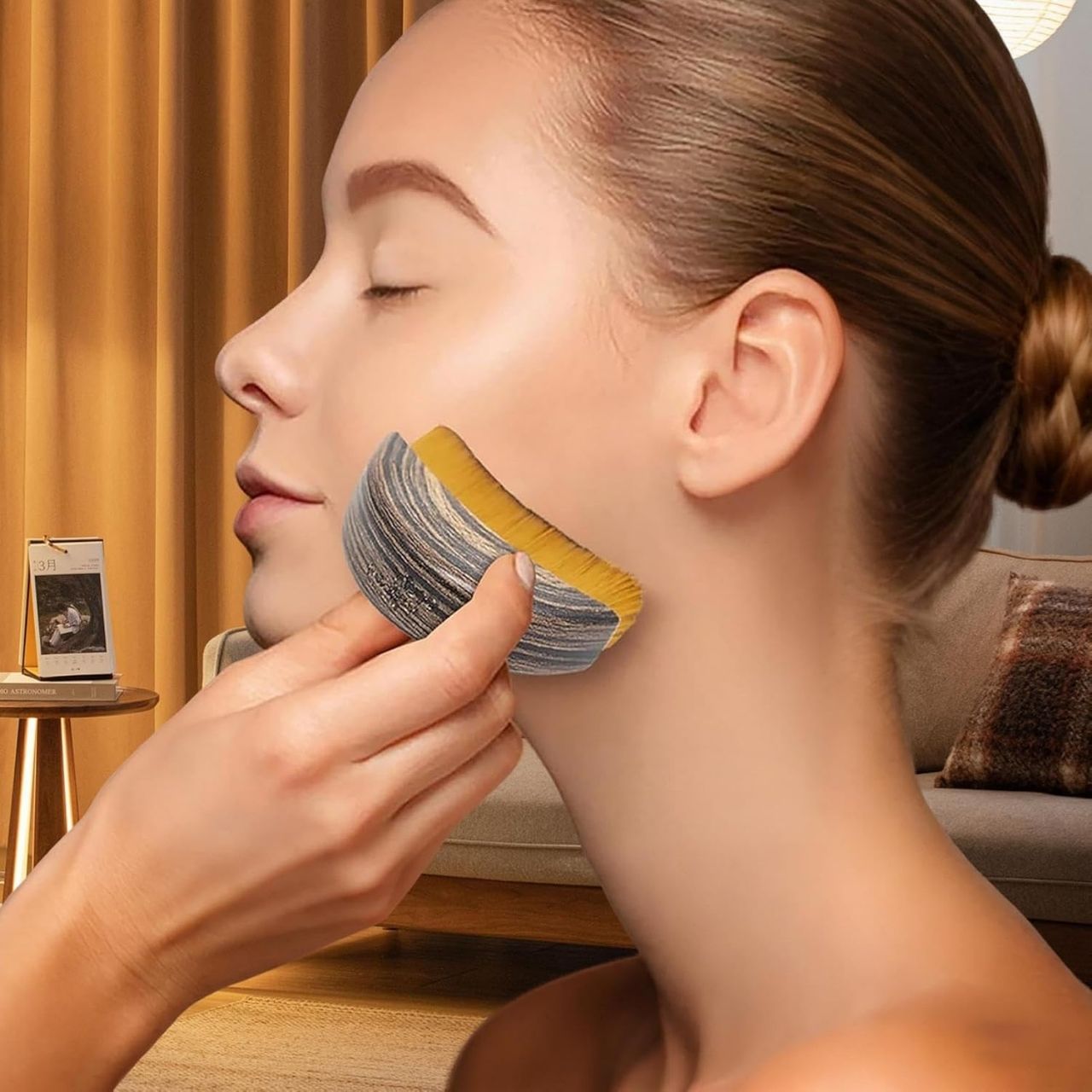 LymphaticBrush, perie pentru masaj limfatic și modelarea feței - Image 4