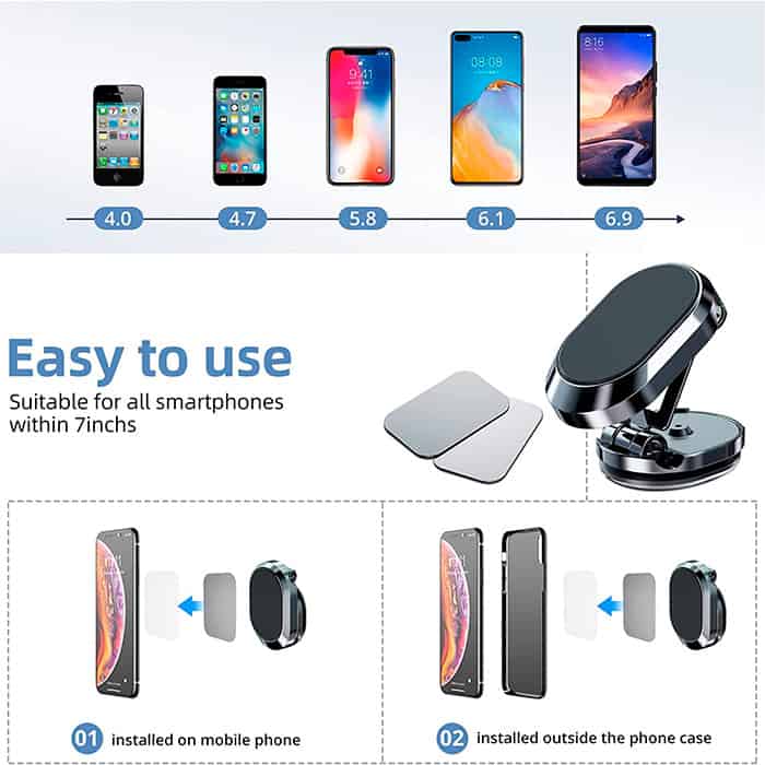 MagnetHolder, suport pentru telefon auto - Image 3