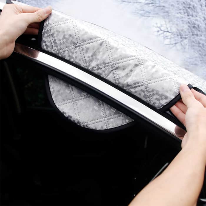 MagneticCarCover, husă de protecție cu magneți pentru parbriz - Image 4