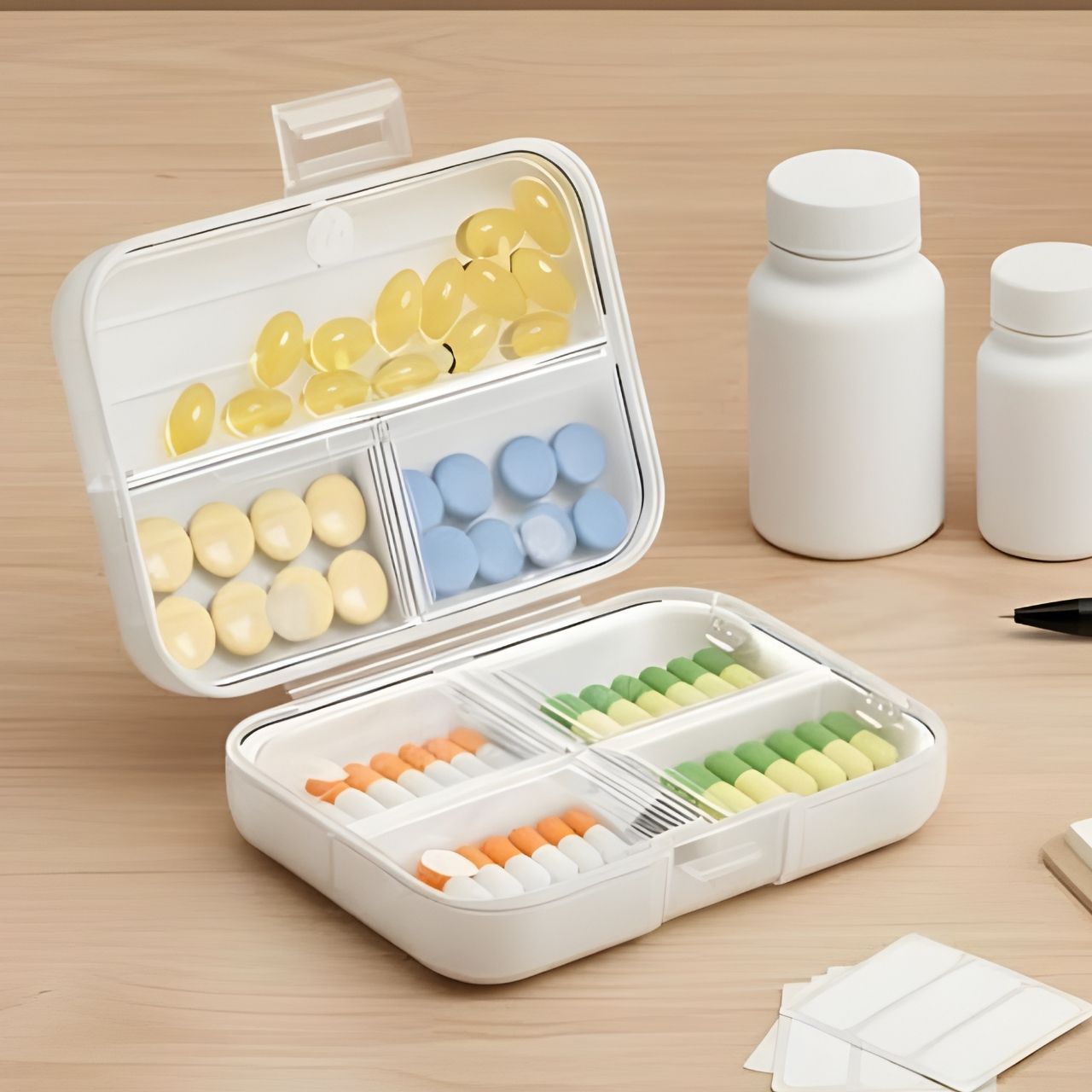 Potrivit pentru medicamente, vitamine și alte suplimente