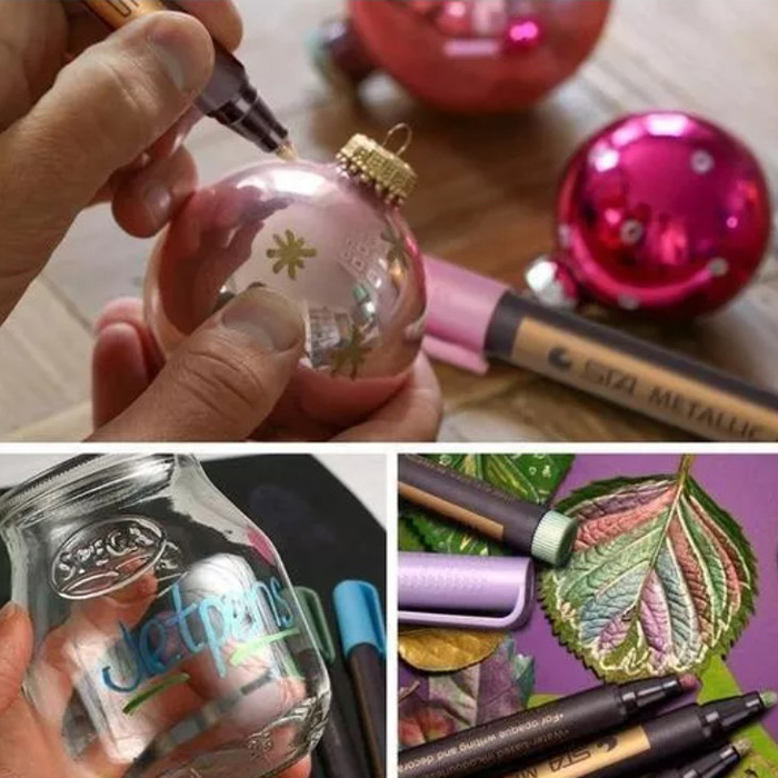 MetallicColorPen, set de 10 markere pentru desen - Image 8