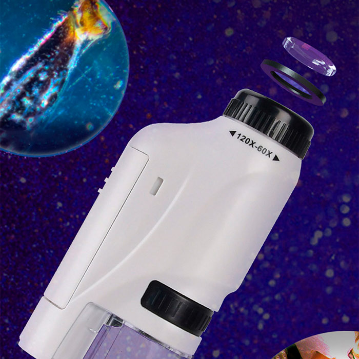 MicroscopeKit, microscop portabil pentru copii - Image 4