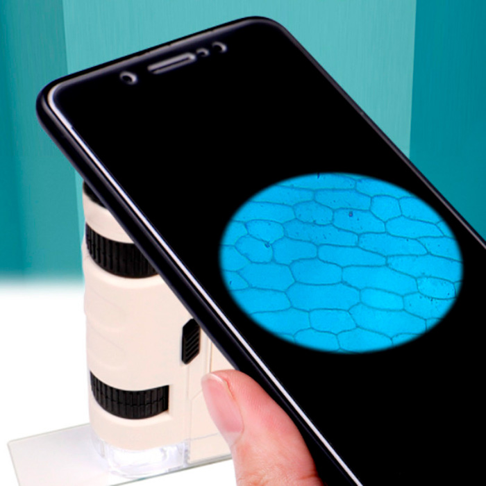 Microscopul portabil este o alegere excelentă pentru a afla despre lumea micro, cu mărire de la 60x la 120x!