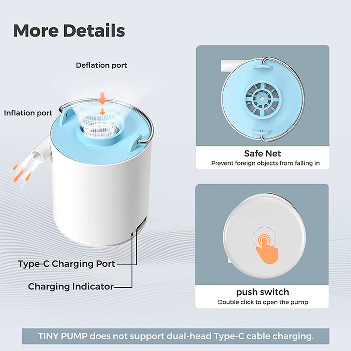 MiniAirPump, pompă de aer mică - Image 4