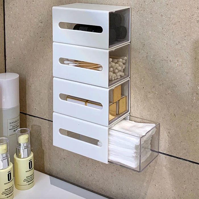 Organizare excelentă a lucrurilor mici precum elastice, clipsuri de hârtie, etc.