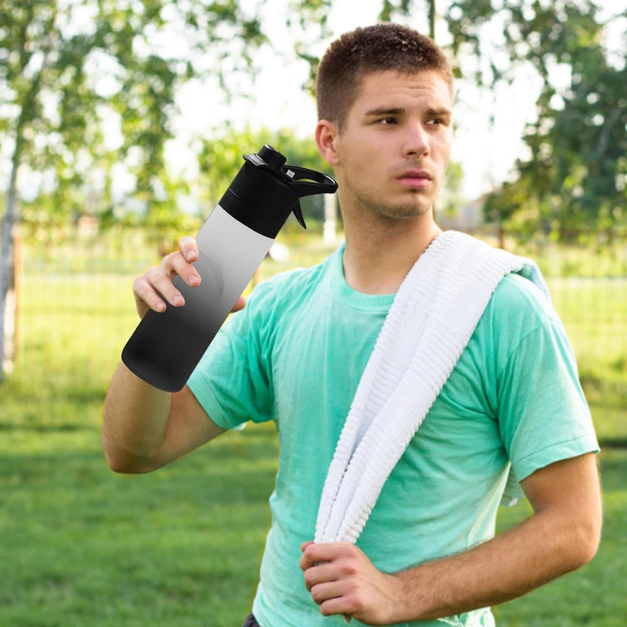 MistBottle, sticlă de apă 2-în-1 cu pulverizator - Image 6