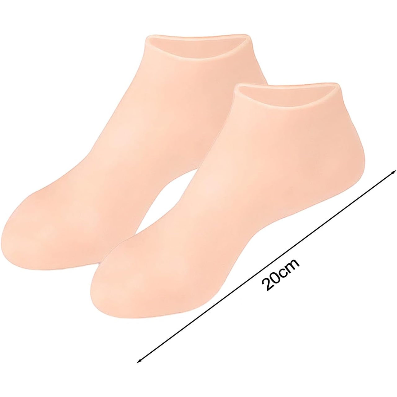 MoistMask, șosete de îngrijire a picioarelor din silicon hidratante - Image 4
