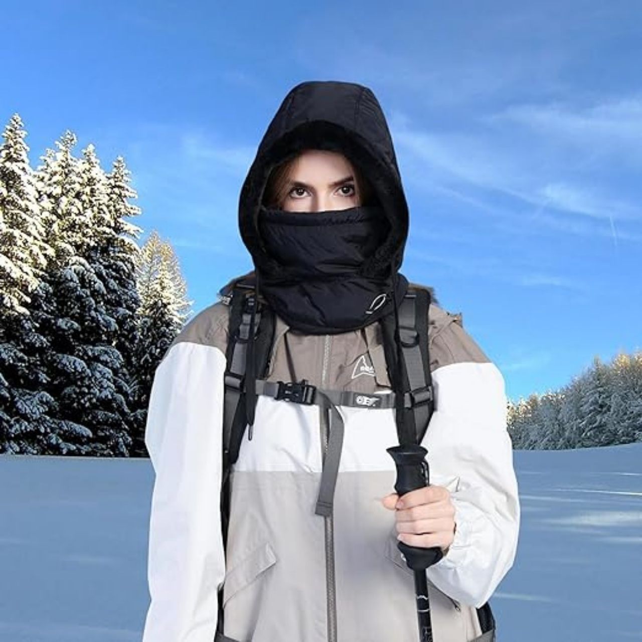 MuffHat, căciulă de iarnă cu fular și mască - Image 6