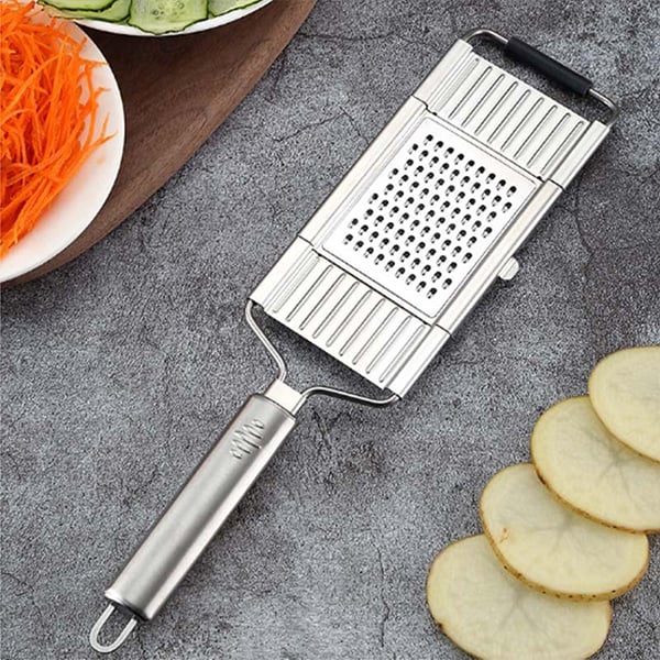 MultiSlicer, răzătoare multifuncțională cu suport ergonomic antiderapant și 3 lame diferite - Image 4
