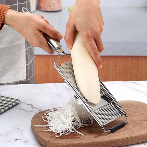 MultiSlicer, răzătoare multifuncțională cu suport ergonomic antiderapant și 3 lame diferite - Image 8