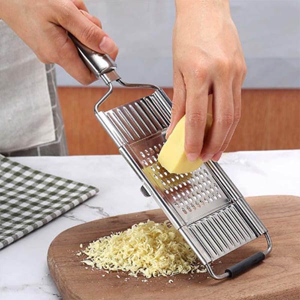 MultiSlicer, răzătoare multifuncțională cu suport ergonomic antiderapant și 3 lame diferite - Image 9