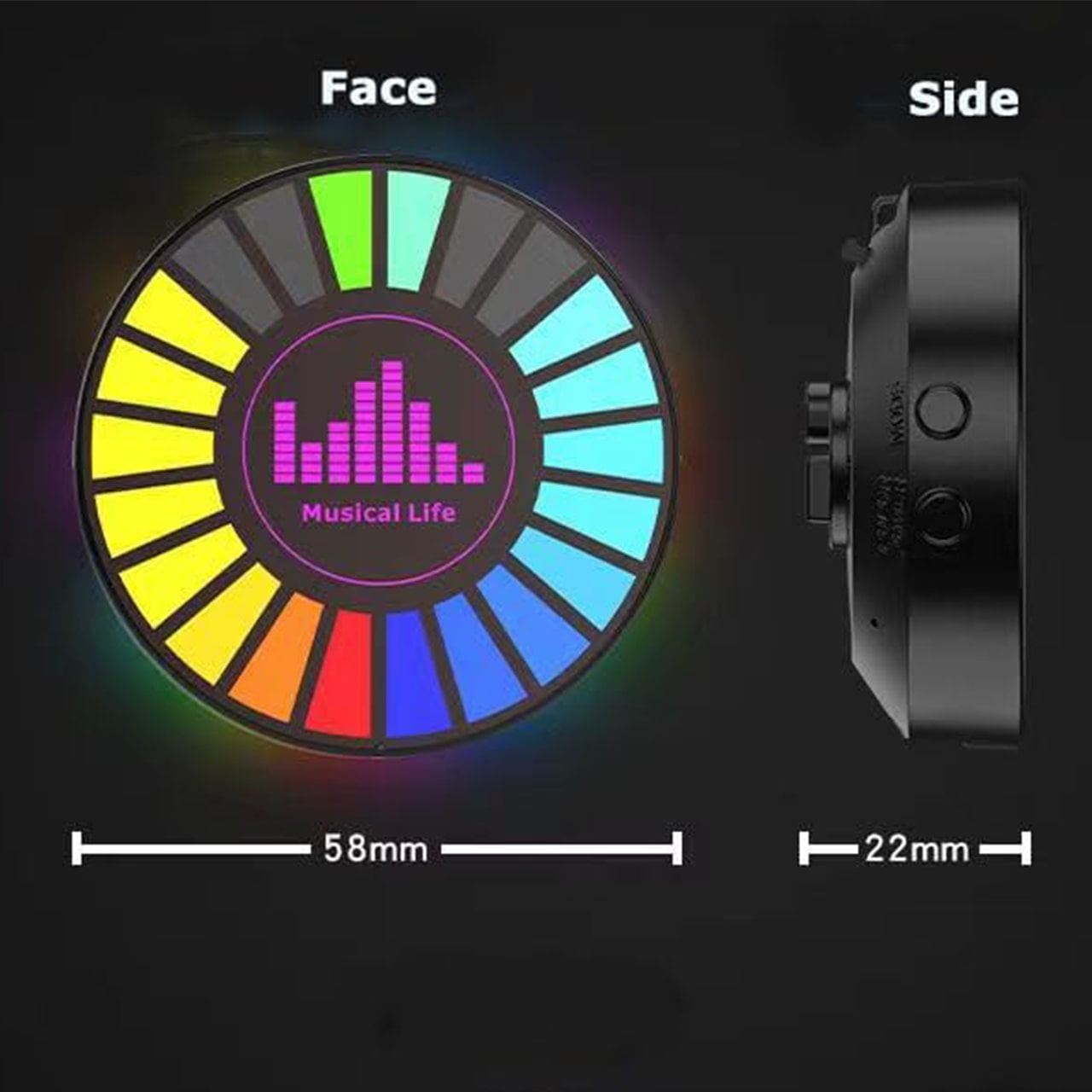 MusicRider, o lumină decorativă care clipește pe ritmul muzicii - Image 5