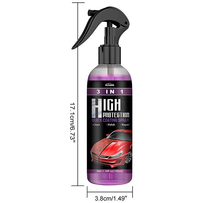NanoSpray, spray de protecție 3 în 1 pentru mașină - Image 2