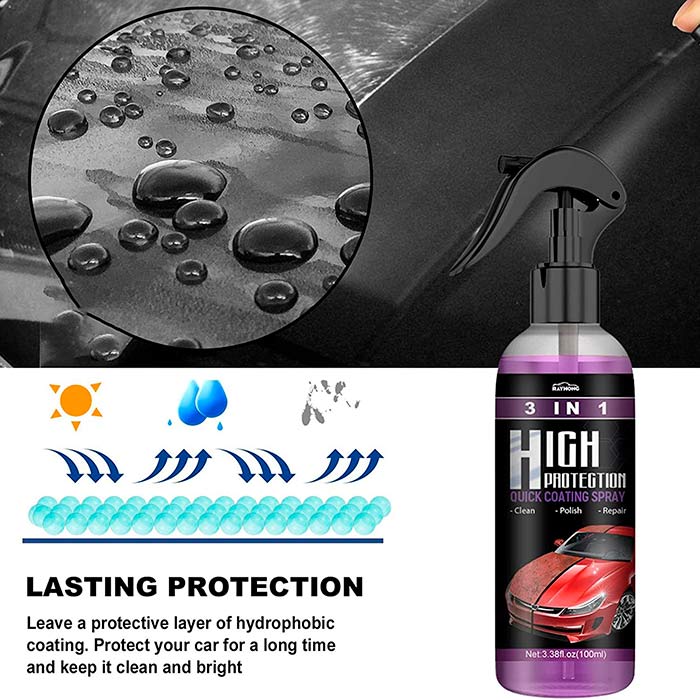NanoSpray, spray de protecție 3 în 1 pentru mașină - Image 7