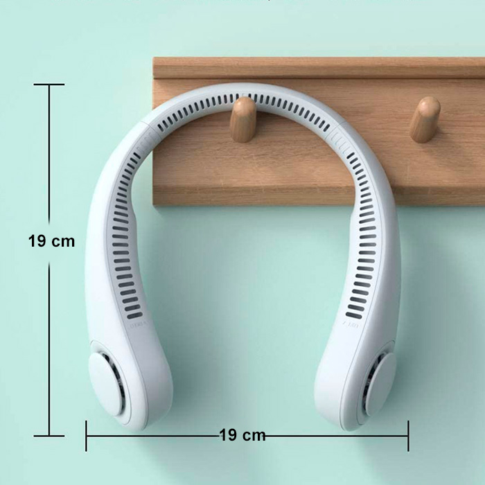 NeckFan, ventilator portabil care se potrivește în jurul gâtului - Image 2