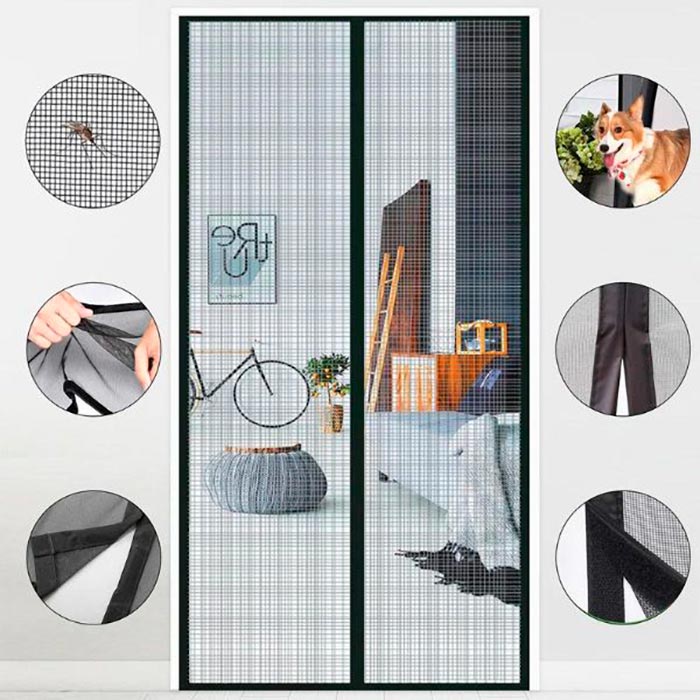 NoInsectCurtain, plasă magnetică pentru țânțari - Image 5