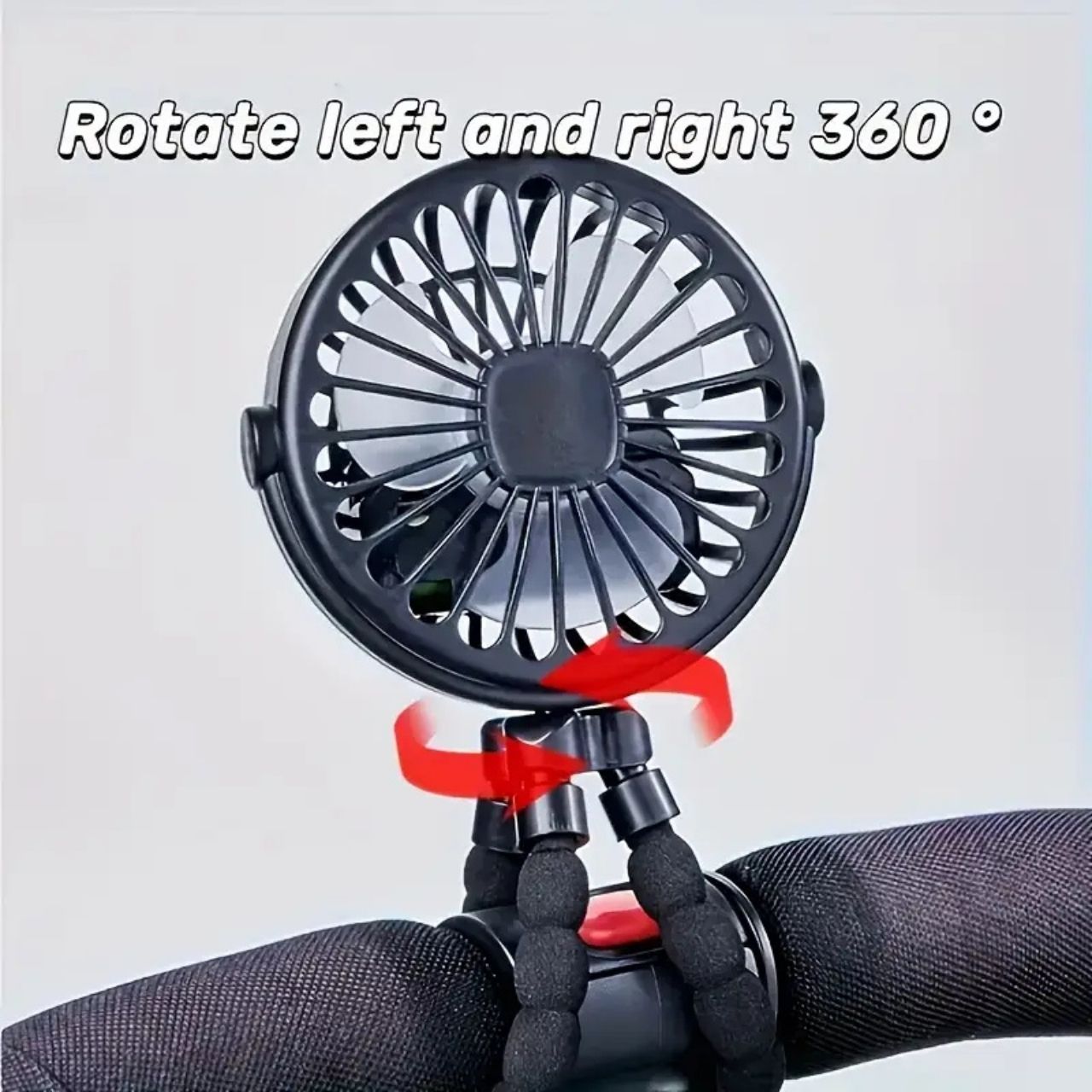 Octy, mini ventilator cu suport flexibil - Image 3