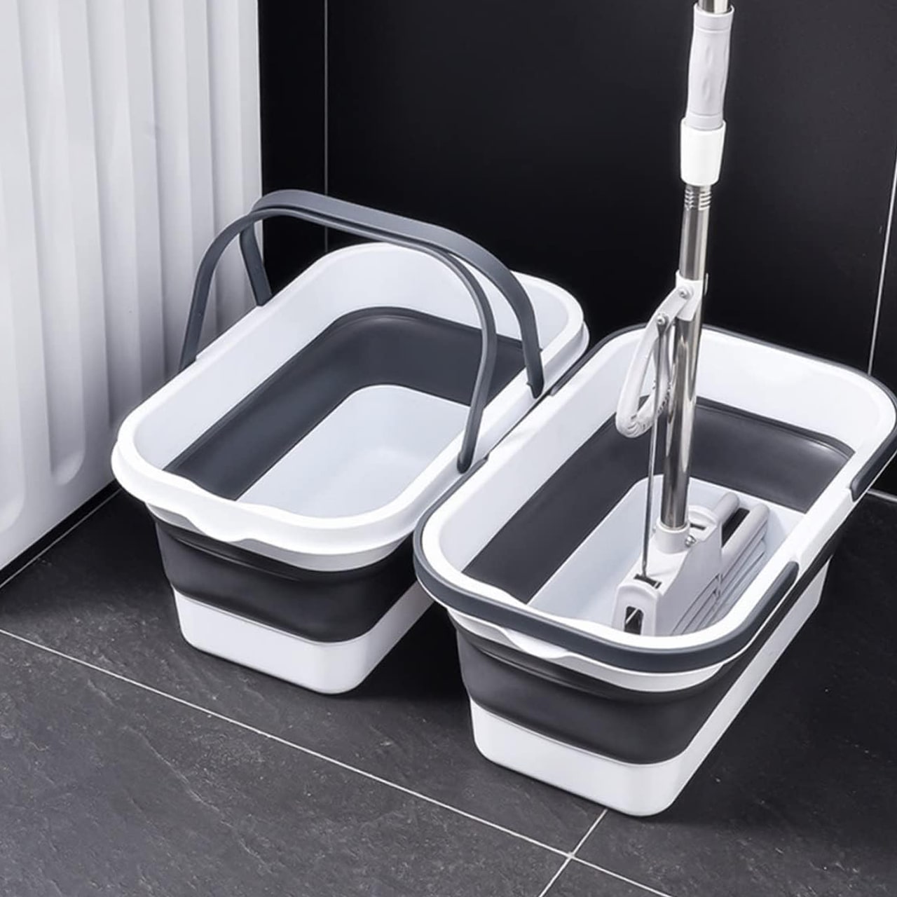 Pail, găleată pliabilă pentru curățare ușoară - Image 9