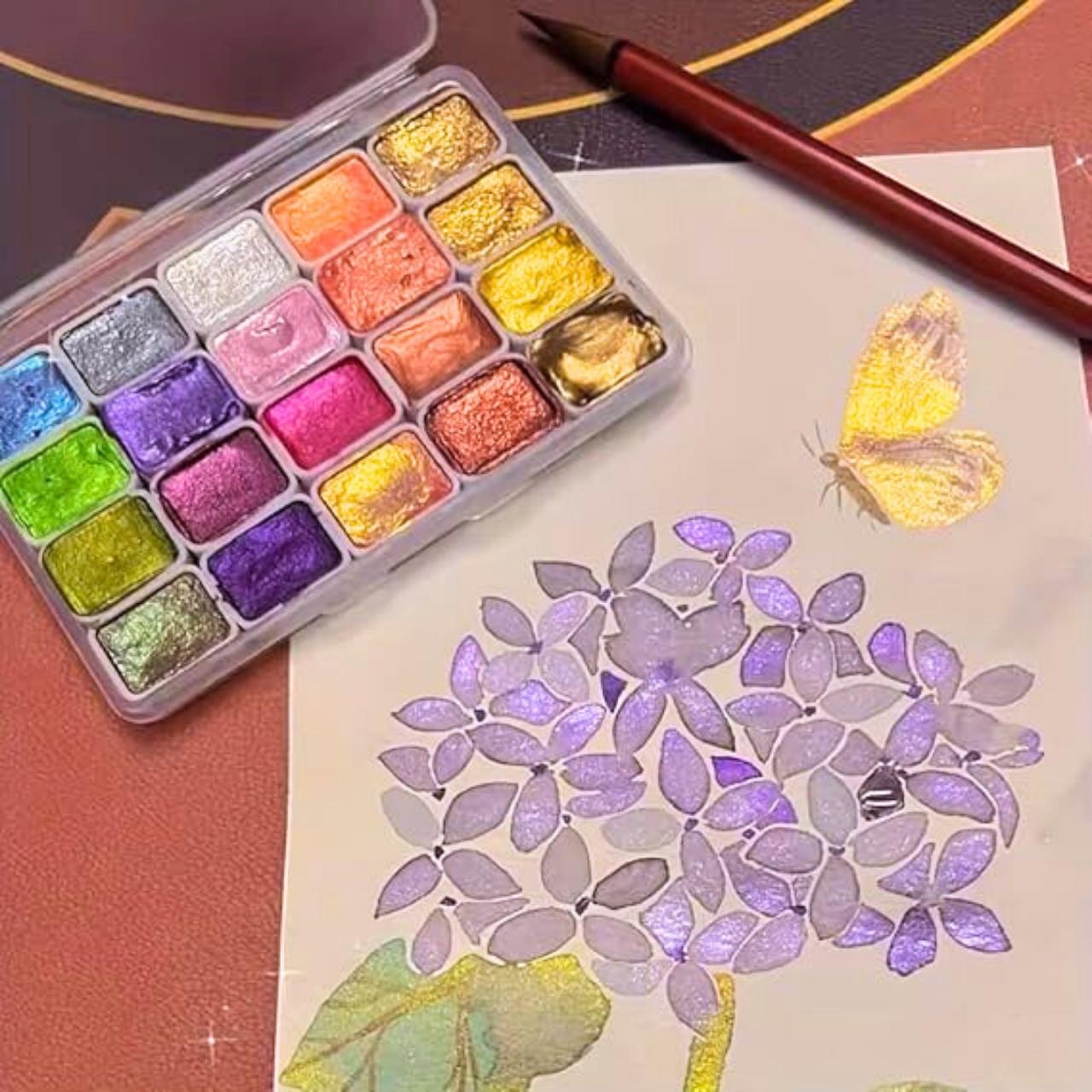 Palette, set de 20 culori strălucitoare - Image 6