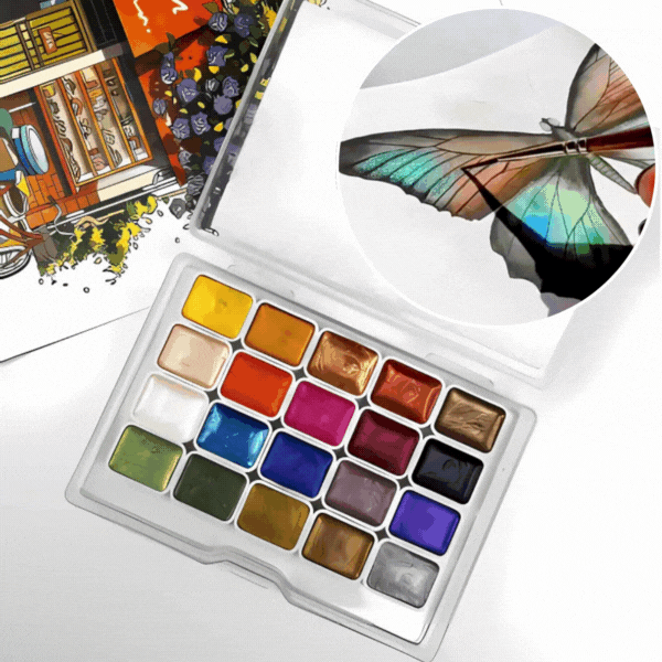 Palette, set de 20 culori strălucitoare - Image 8
