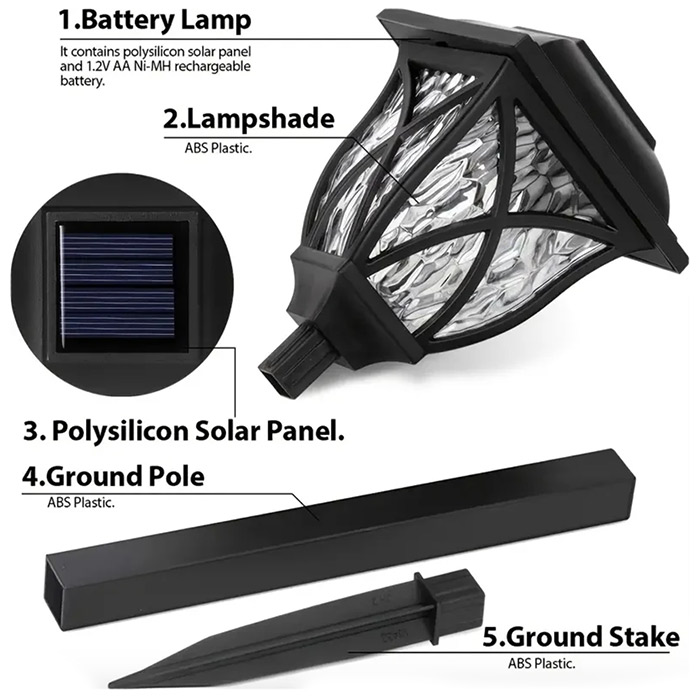 PathwayLights, lampă solară (2 bucăți) - Image 4