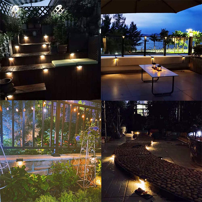PatioLights, lumini solare LED impermeabile pentru grădină (4 buc.) - Image 2